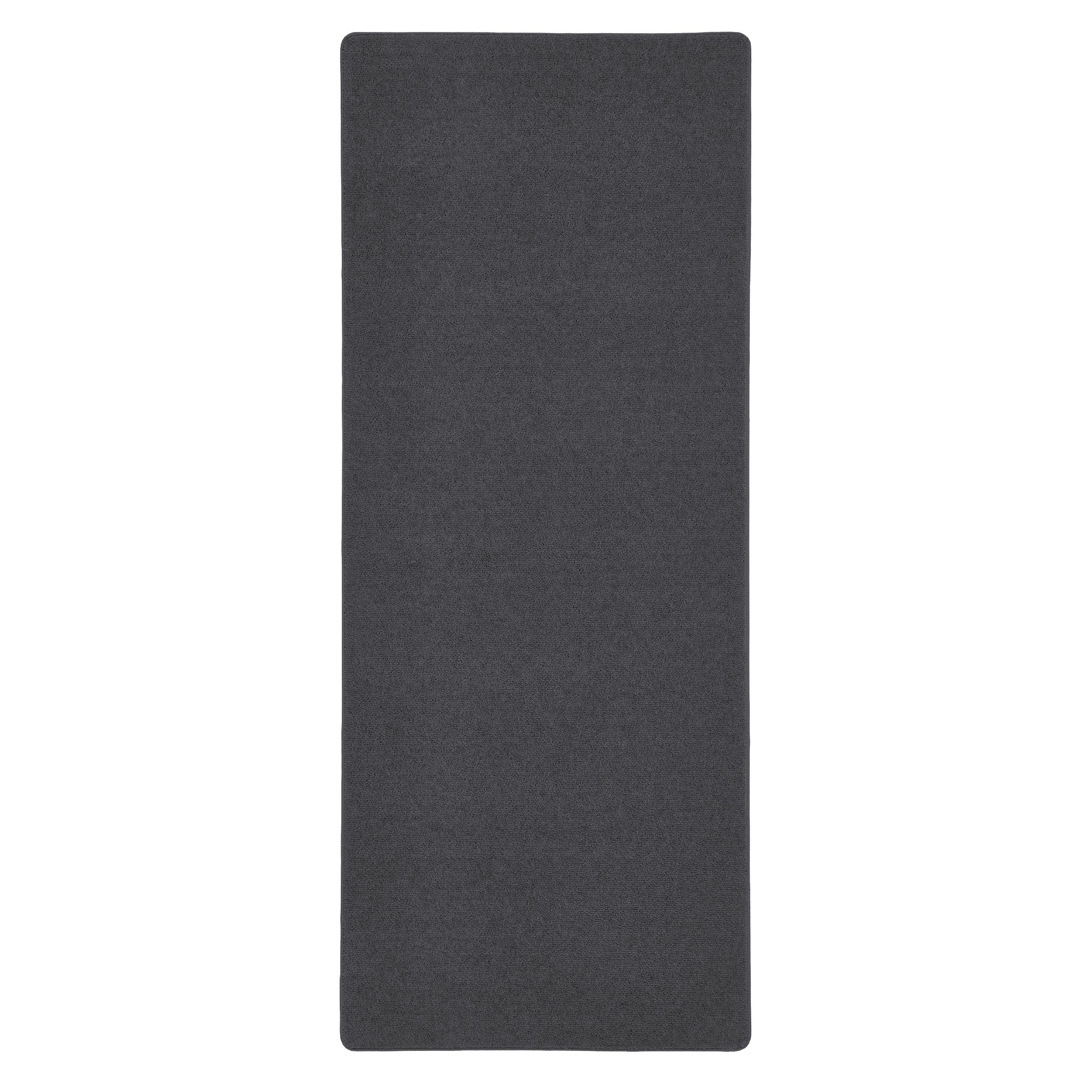 Sense Charcoal Runner- a solid charcoal runner made from 100% recycled plastics.