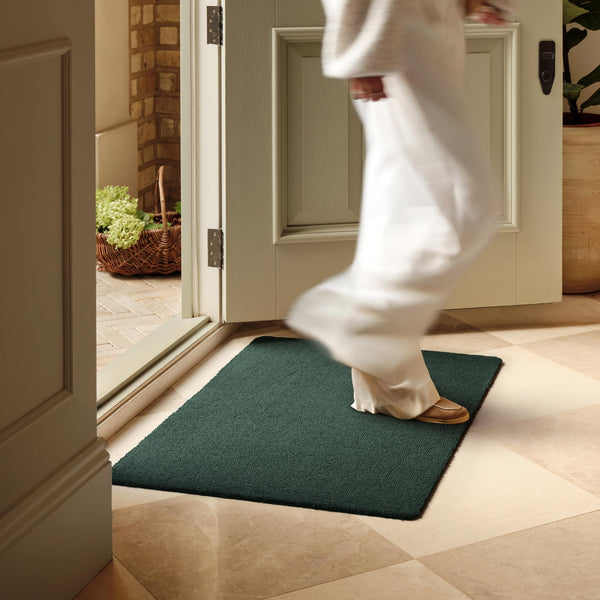 Sense - Forest Green Washable Doormat