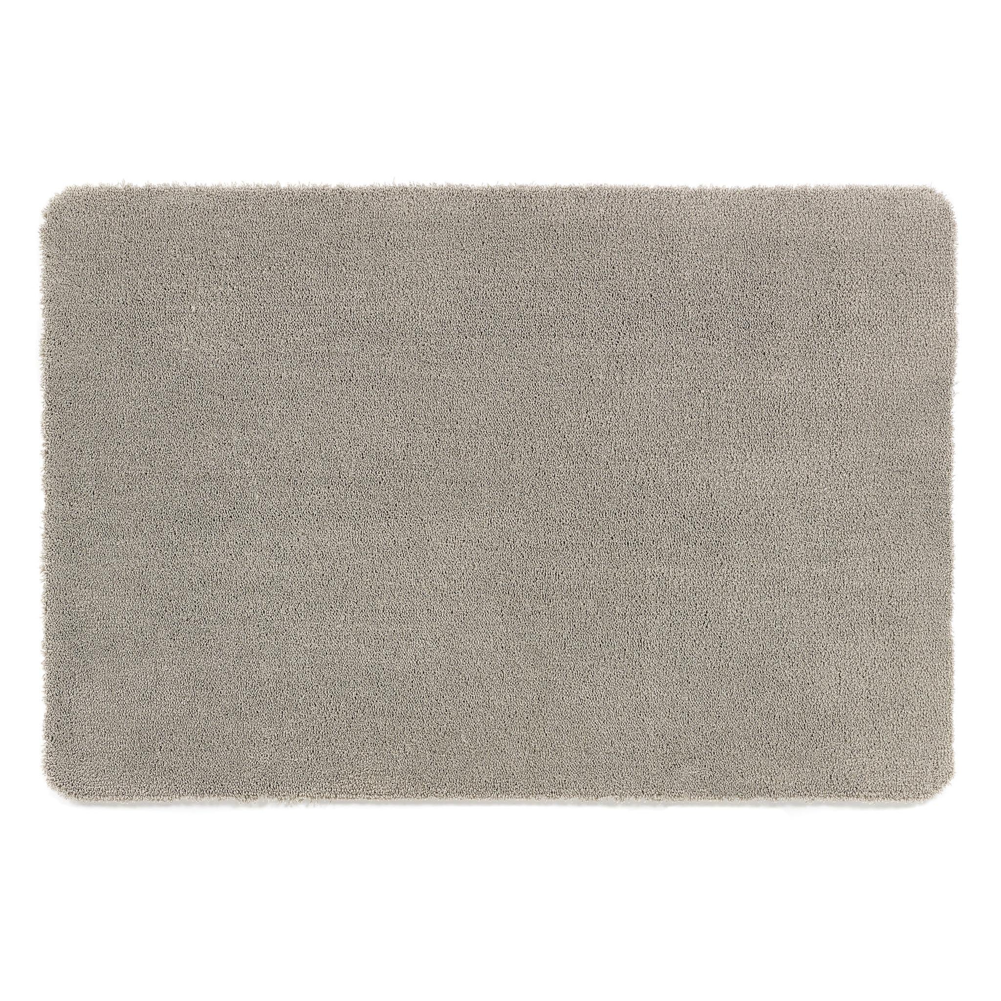 Sense Ghost Grey Bath Mat- a bath mat made from recycled materials in a solid grey.