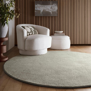Sense Ghost Grey Washable Rug- a 100% recycled polyester rug in grey.