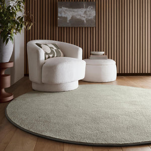 Sense Ghost Grey Washable Rug- a 100% recycled polyester rug in grey.