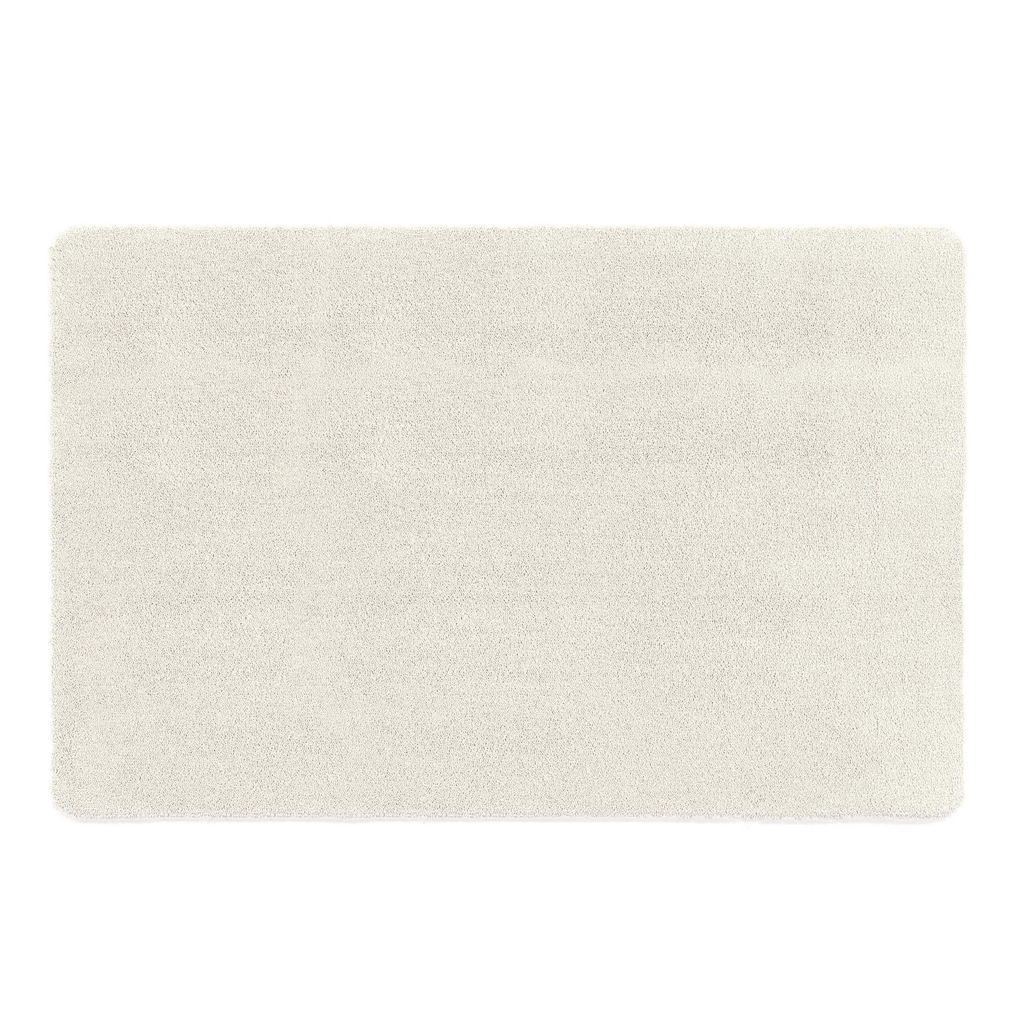 Sense Pumice Stone Bath Mat- a bath mat made from recycled materials in a solid cream.