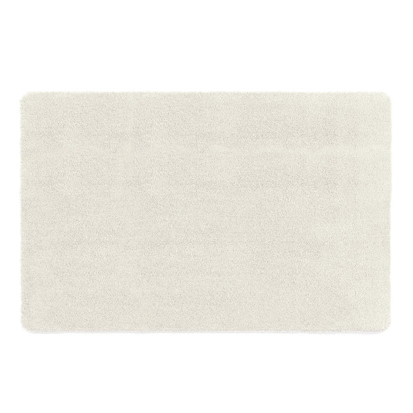 Sense Pumice Stone Bath Mat- a bath mat made from recycled materials in a solid cream.