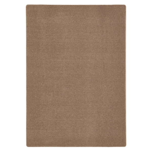 Sense Stone Rug- a rug in a solid beige made up from 100% plastic bottles.