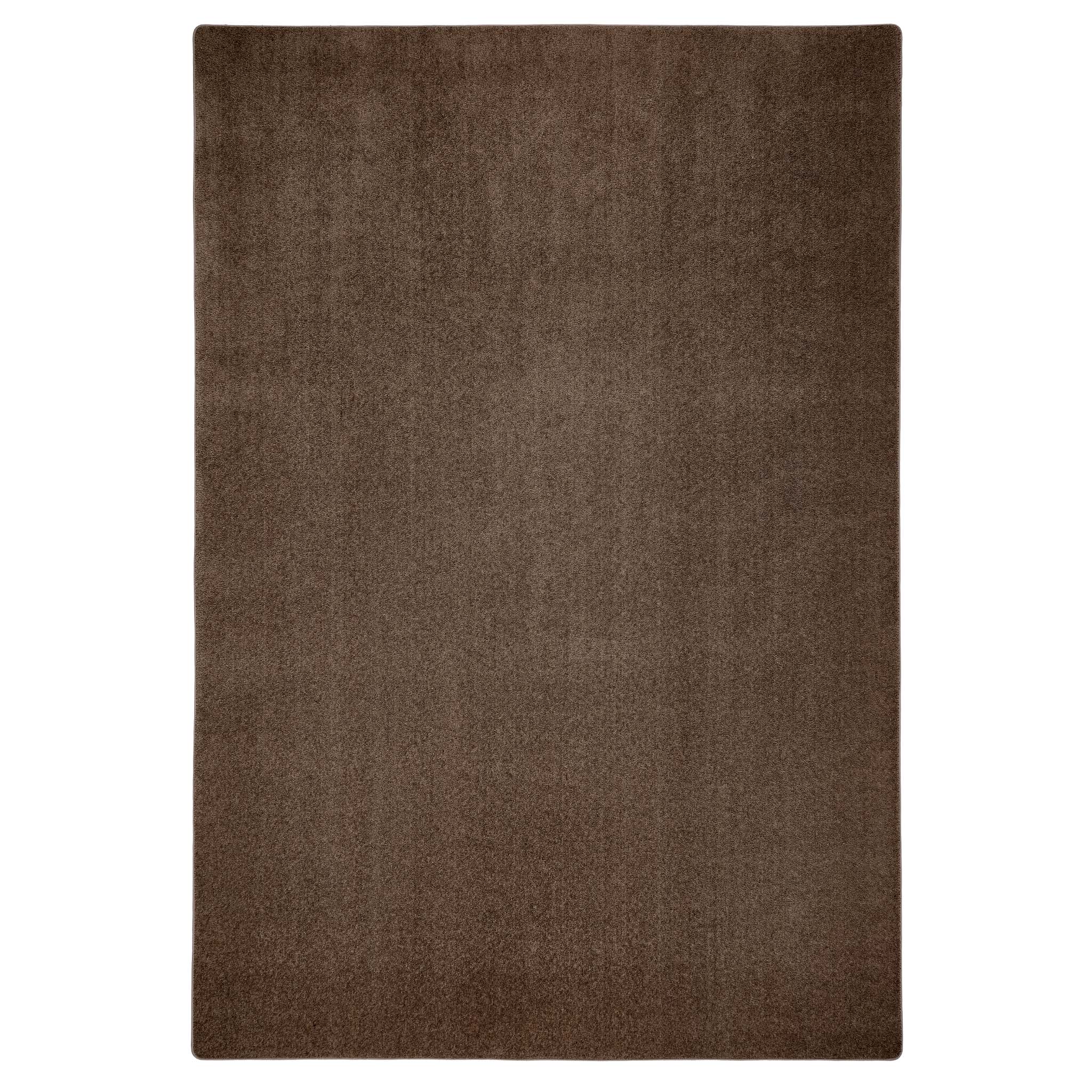 Sense Stone Washable Rug in Brown made from recycled materials.