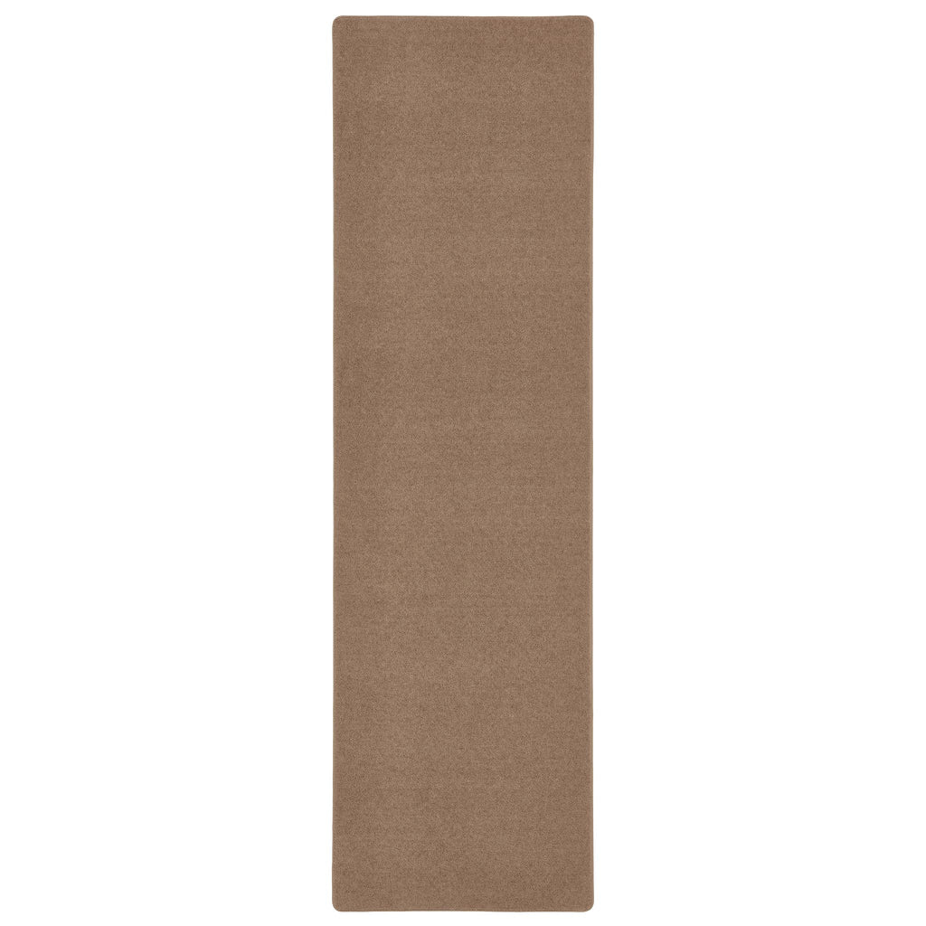 Sense Stone Runner- a runner in a solid beige made up from 100% plastic bottles.