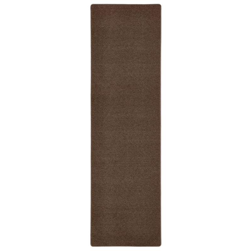 Sense Stone Washable Runner in Brown made from recycled materials.