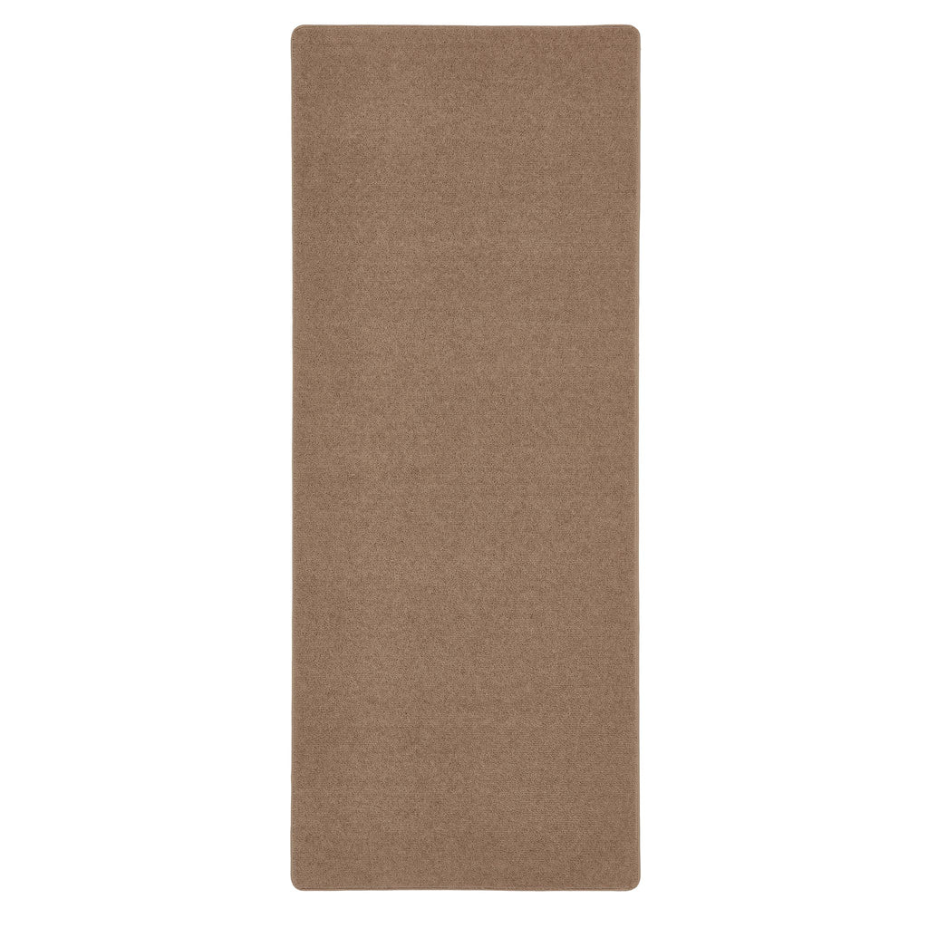 Sense Stone Runner- a runner in a solid beige made up from 100% plastic bottles.
