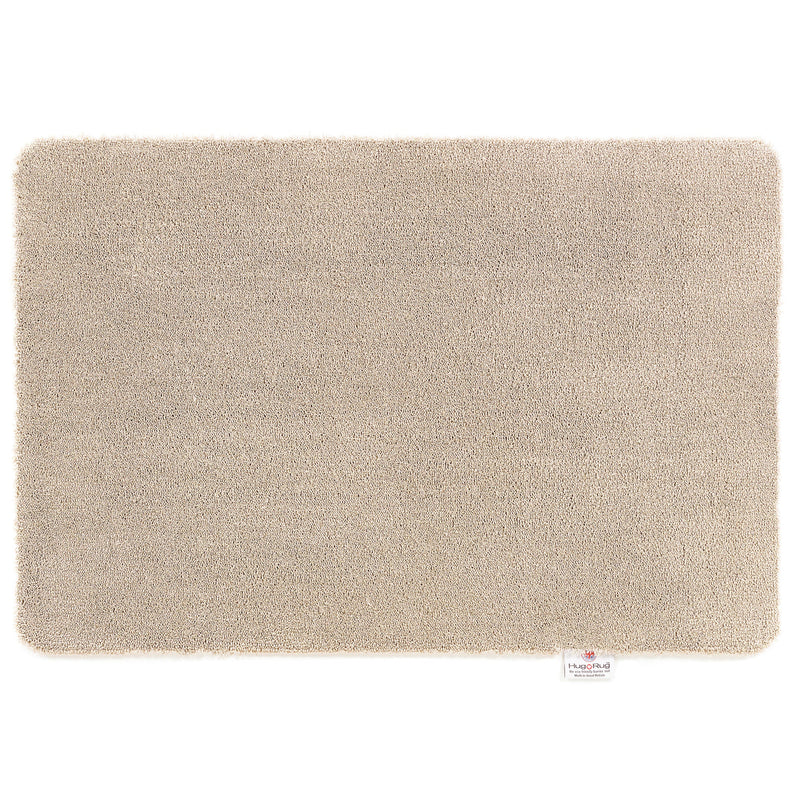 Sense Beige Washable Doormat made from 100% recycled content, fully machine washable.