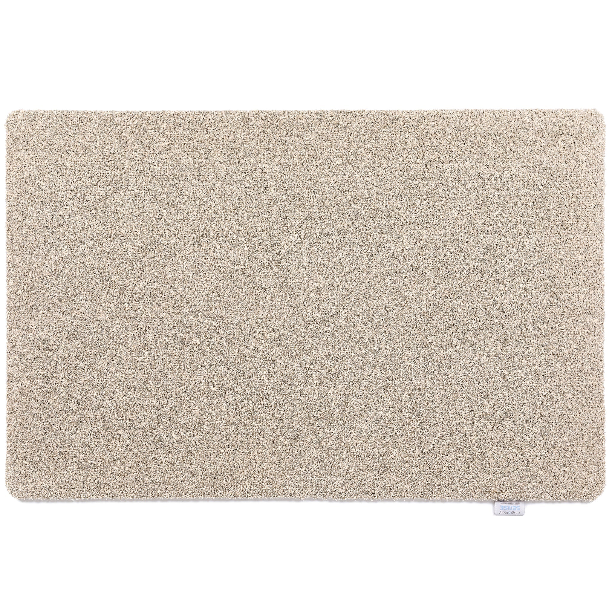 Sense Beige Washable Doormat made from 100% recycled content, fully machine washable.