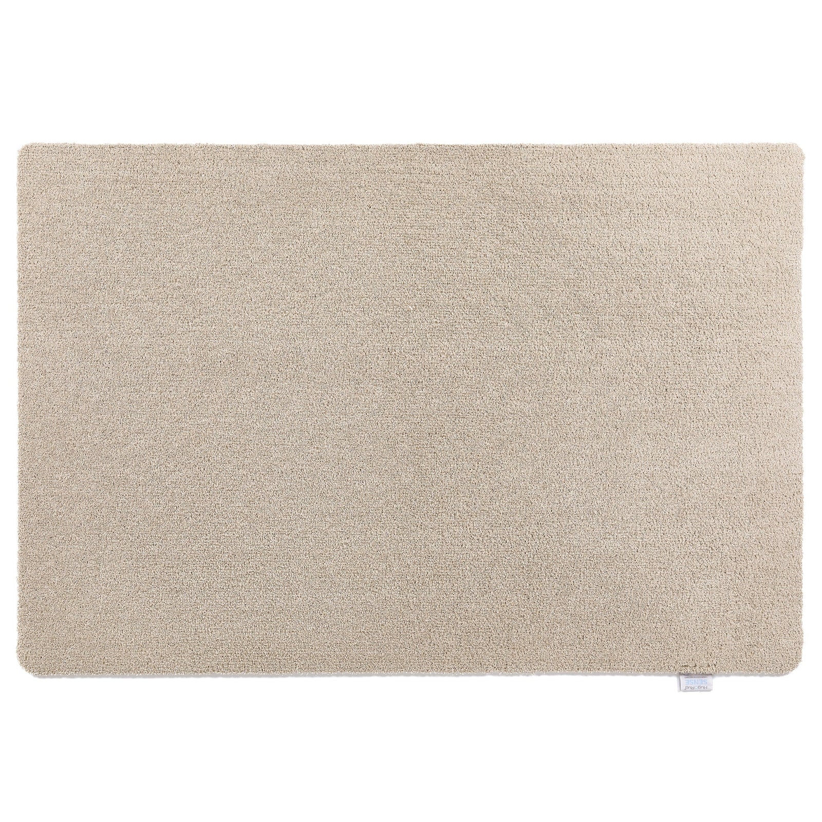 Sense Beige Washable Doormat made from 100% recycled content, fully machine washable.