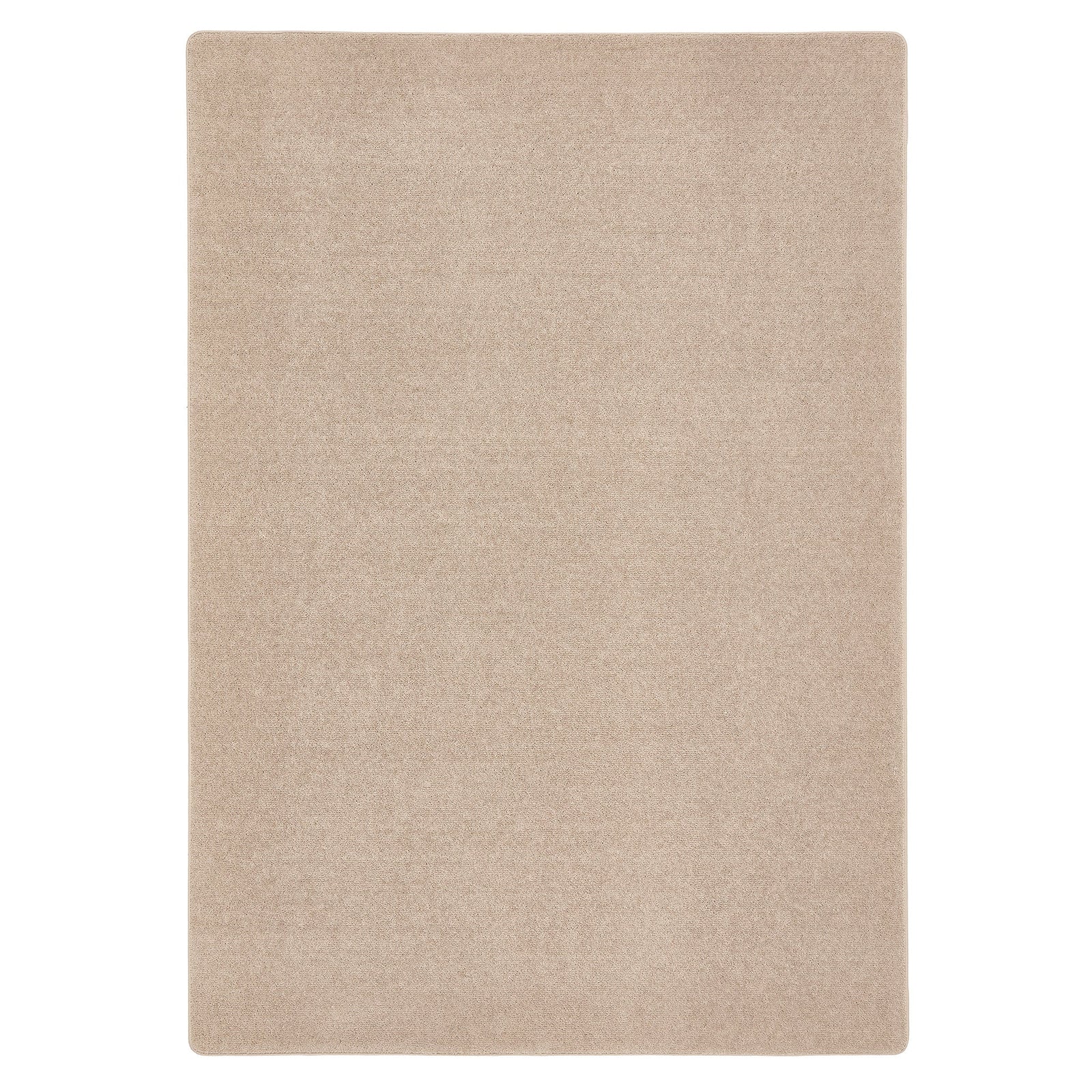 Sense Beige Washable Rug made from 100% recycled content, fully machine washable.