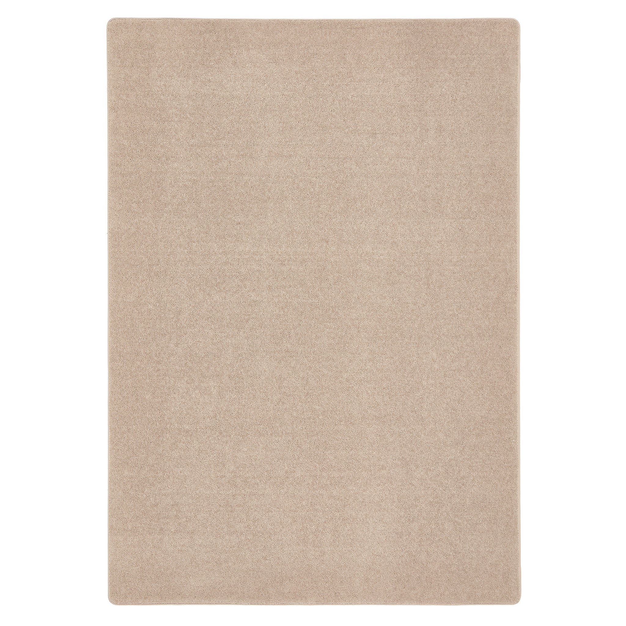 Sense Beige Washable Rug made from 100% recycled content, fully machine washable.