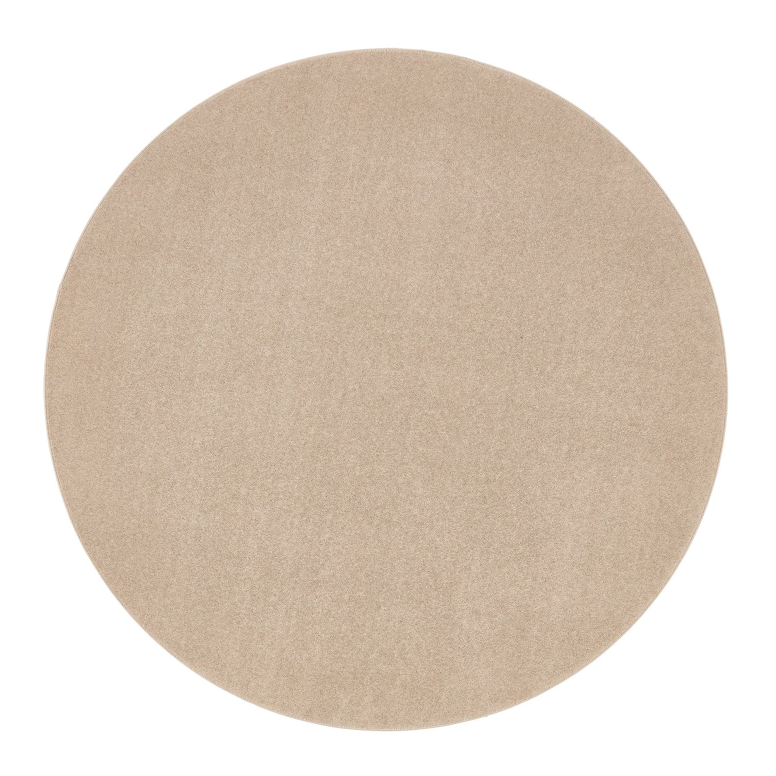 Sense Beige Washable Rug made from 100% recycled content, fully machine washable.