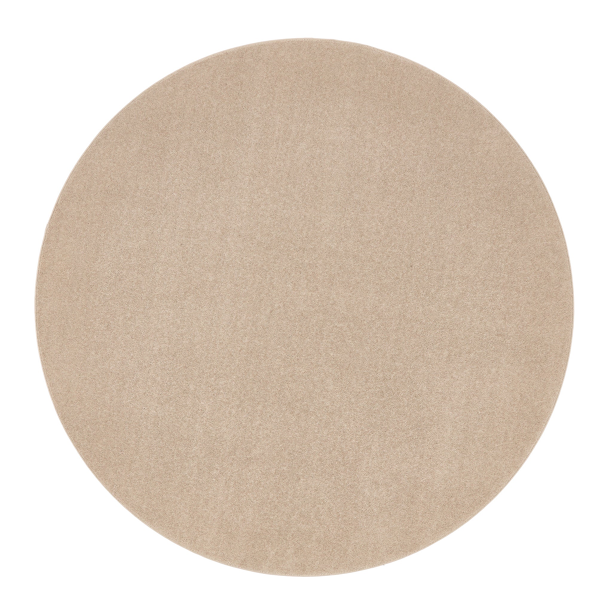 Sense Beige Washable Rug made from 100% recycled content, fully machine washable.