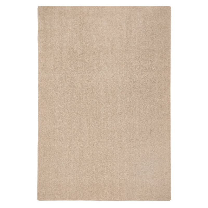 Sense Beige Washable Rug made from 100% recycled content, fully machine washable.