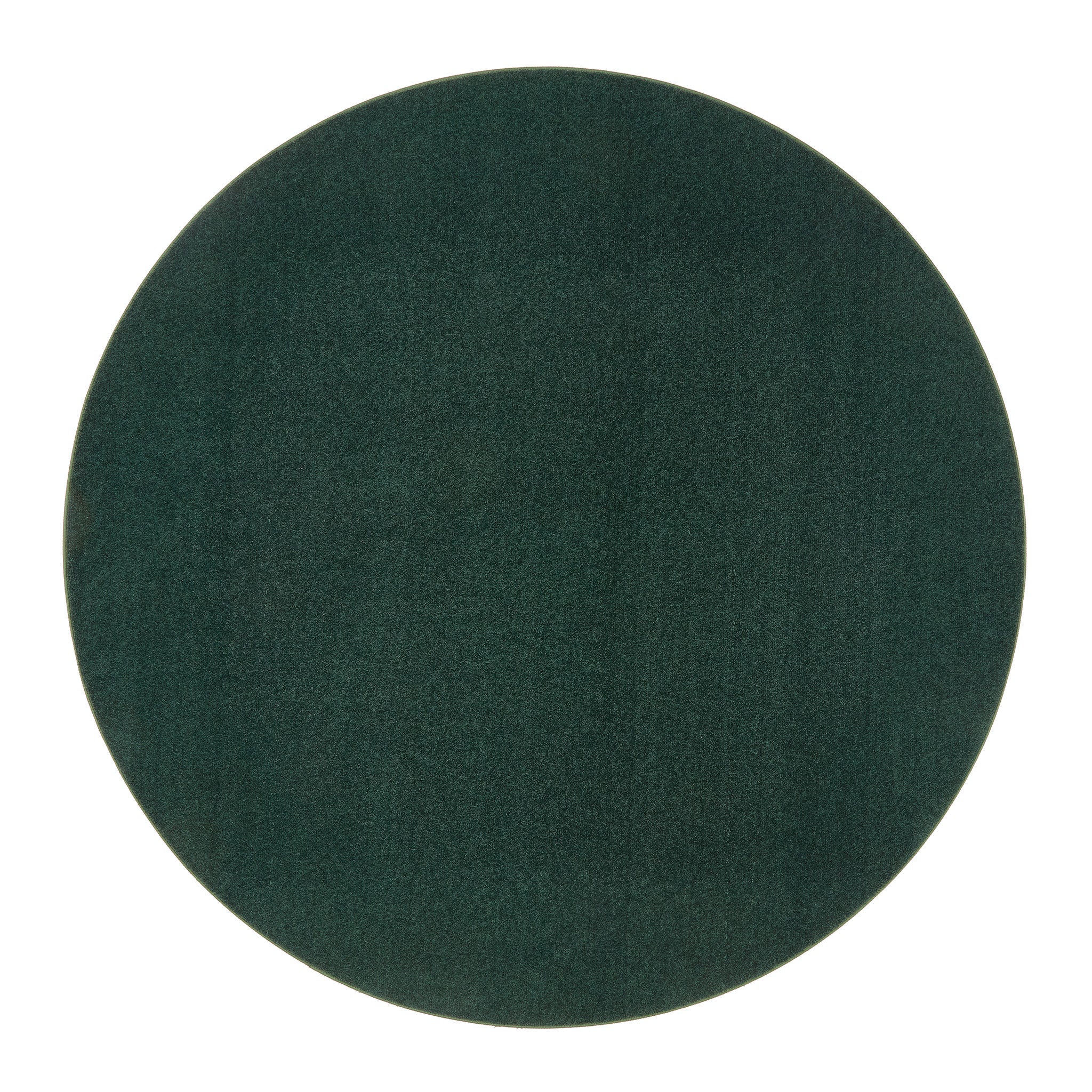 Sense Forest Green Rug made from 100% recycled content, fully machine washable.