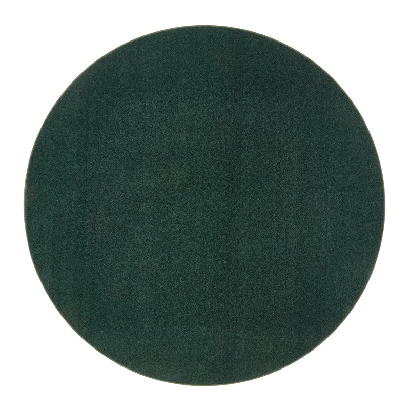 Sense Forest Green Rug Circle