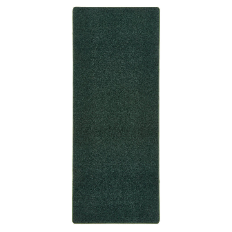 Sense Forest Green Runner made from 100% recycled content, fully machine washable.