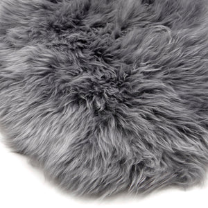 Genuine Sheepskin Rug Grey