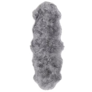Genuine Sheepskin Rug Grey