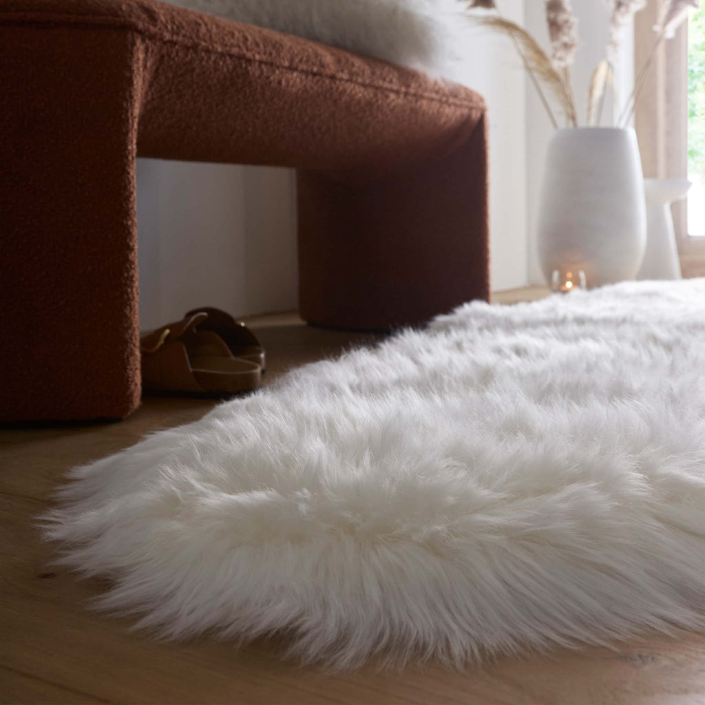 Genuine Sheepskin Rug Natural