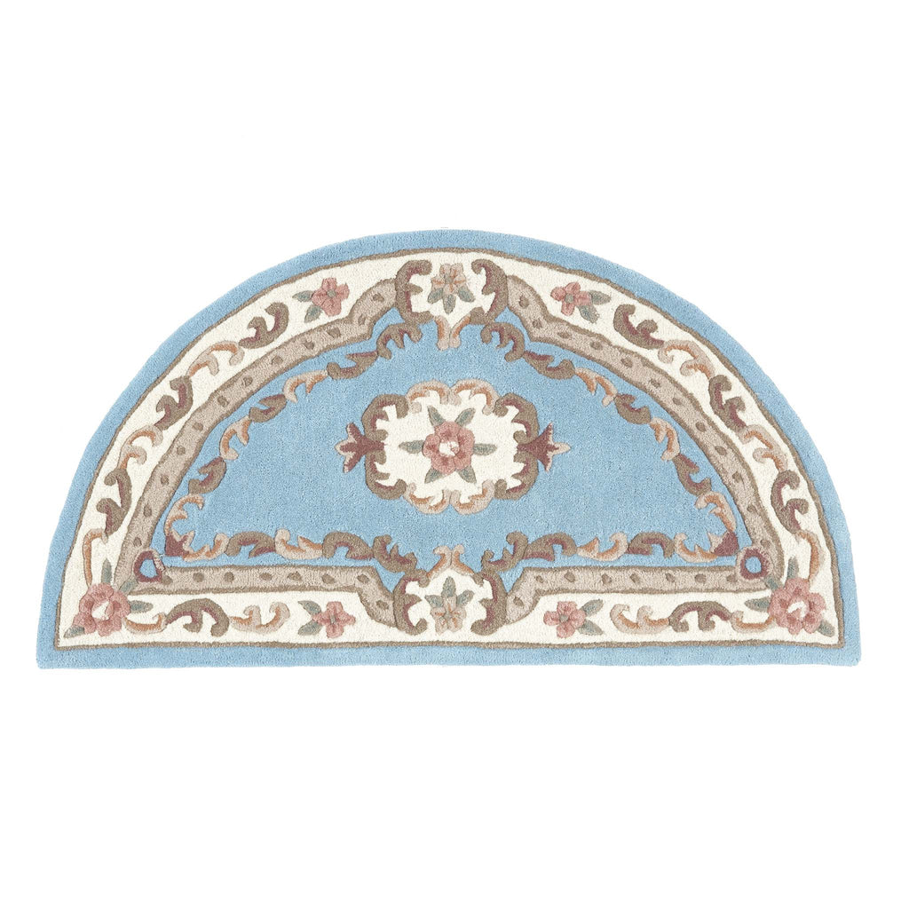 Shensi Aubusson Rug in Blue