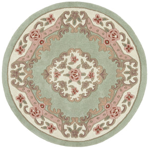 Shensi Aubusson Rug in Green 2