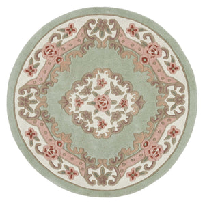 Shensi Aubusson Rug in Green