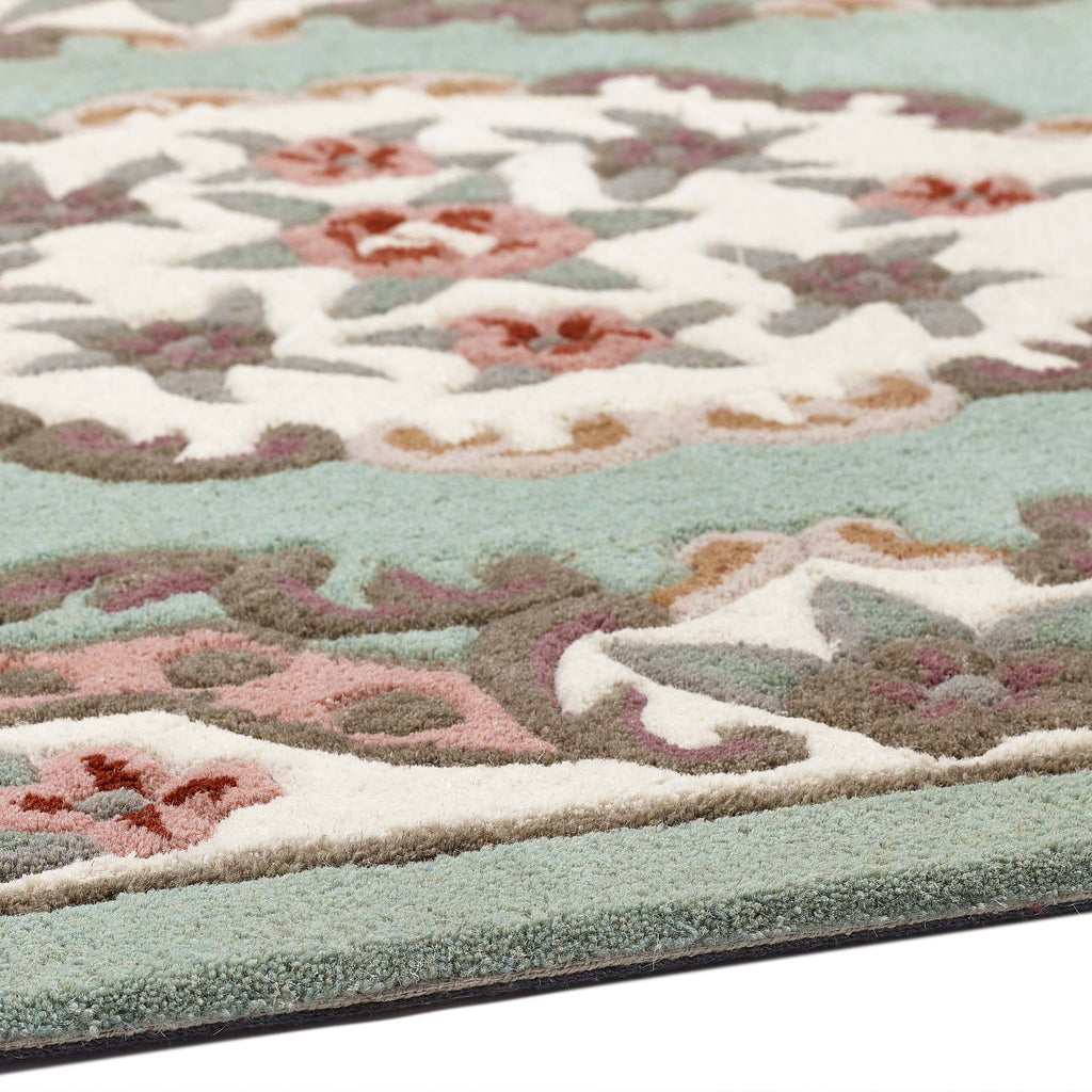 Shensi Aubusson Rug in Green