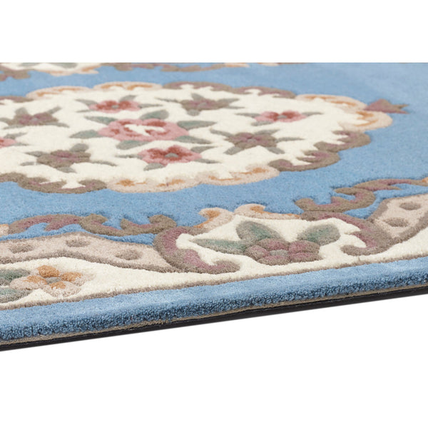Shensi Aubusson Rug in Blue 8