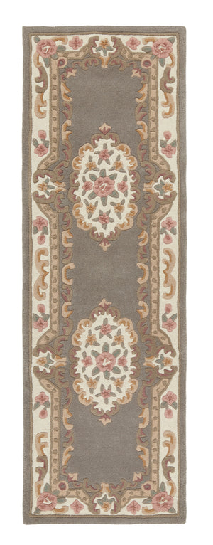 Shensi Aubusson Rug in Grey