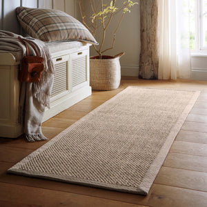 Sisal Light Beige with Sand Border Runner