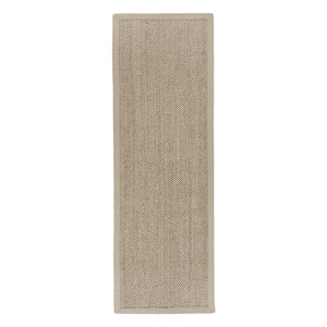 Sisal Rug Light Beige with Sand Border