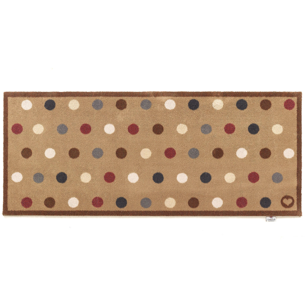 Spot 10 Light Brown Washable Runner 4