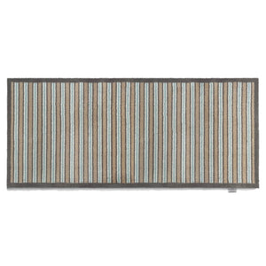 Stripe 83 Beige Blue Washable Runner 4