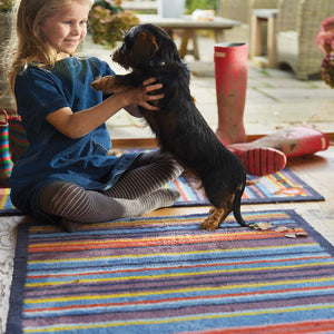 Stripe 85 Multi Washable Runner