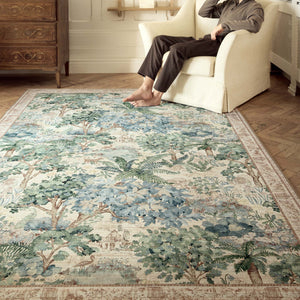The Stumpery Fern Eco-Washable Rug