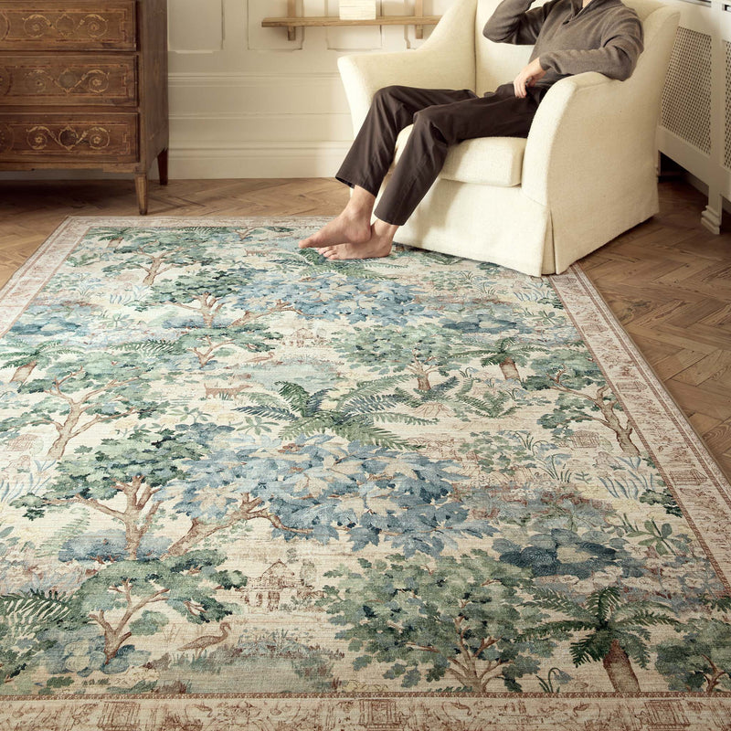 The Stumpery Fern Eco-Washable Rug