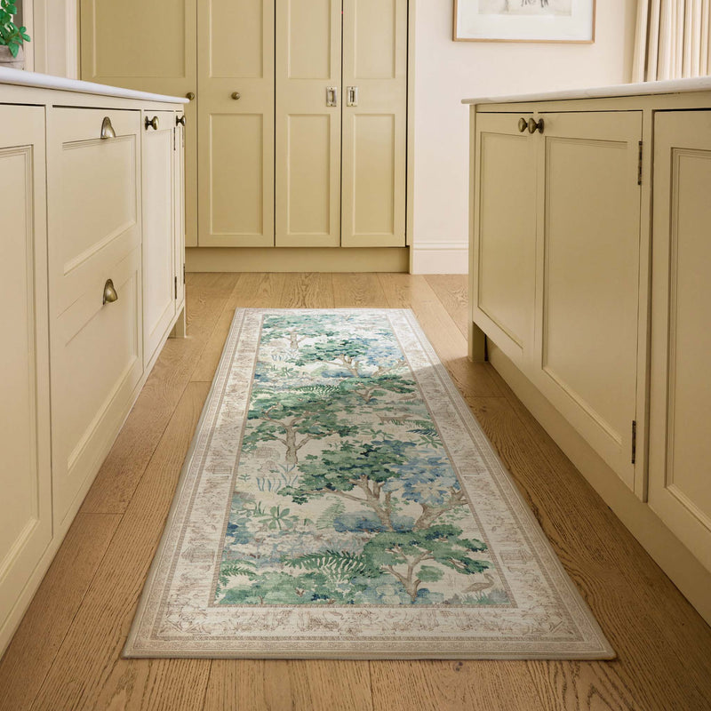 The Stumpery Fern Eco-Washable Runner