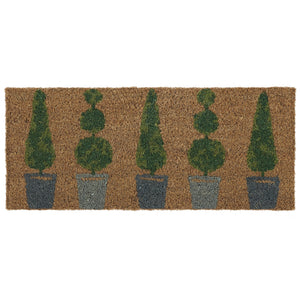 Coir Insert Topiary Doormat 1