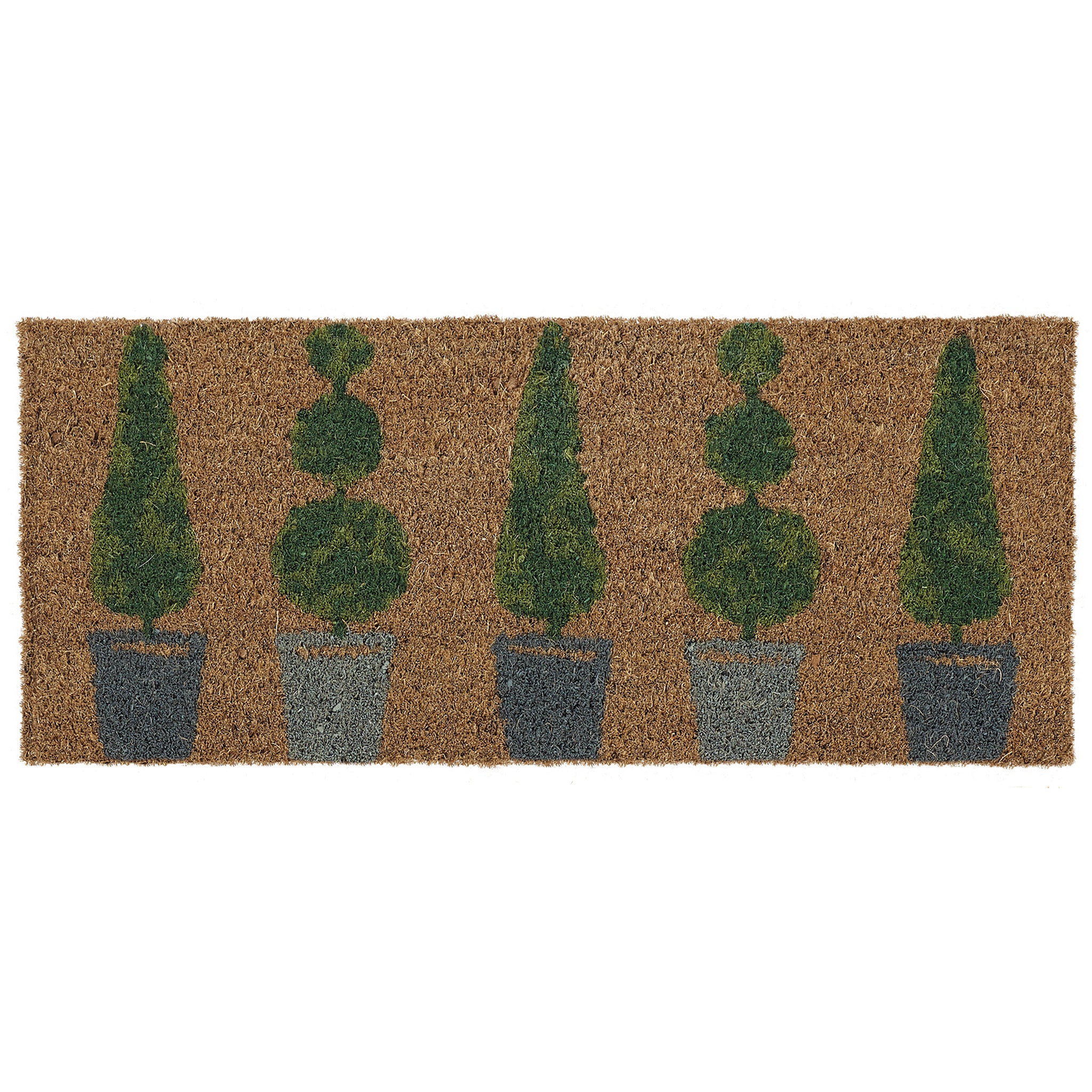 Coir Insert Topiary Doormat 1