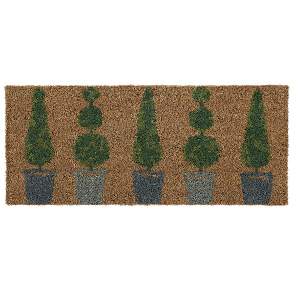 Coir Insert Topiary Doormat 1