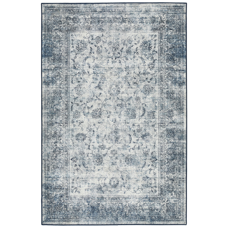 Vintage Imperial Eco-Washable Rug made from recycled cotton, featuring a vintage inspired pattern.