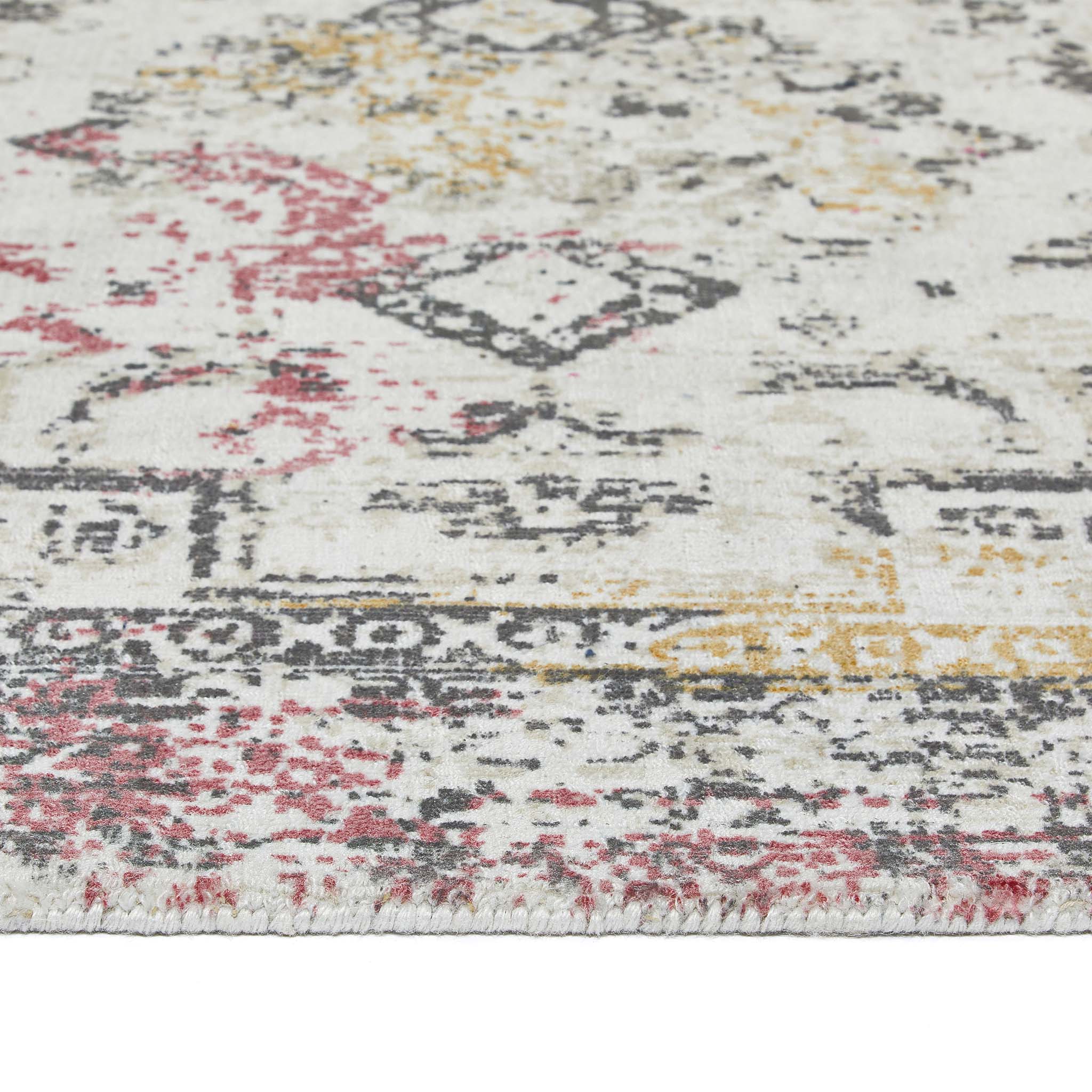 Vogue Rug Pink/Ochre 3