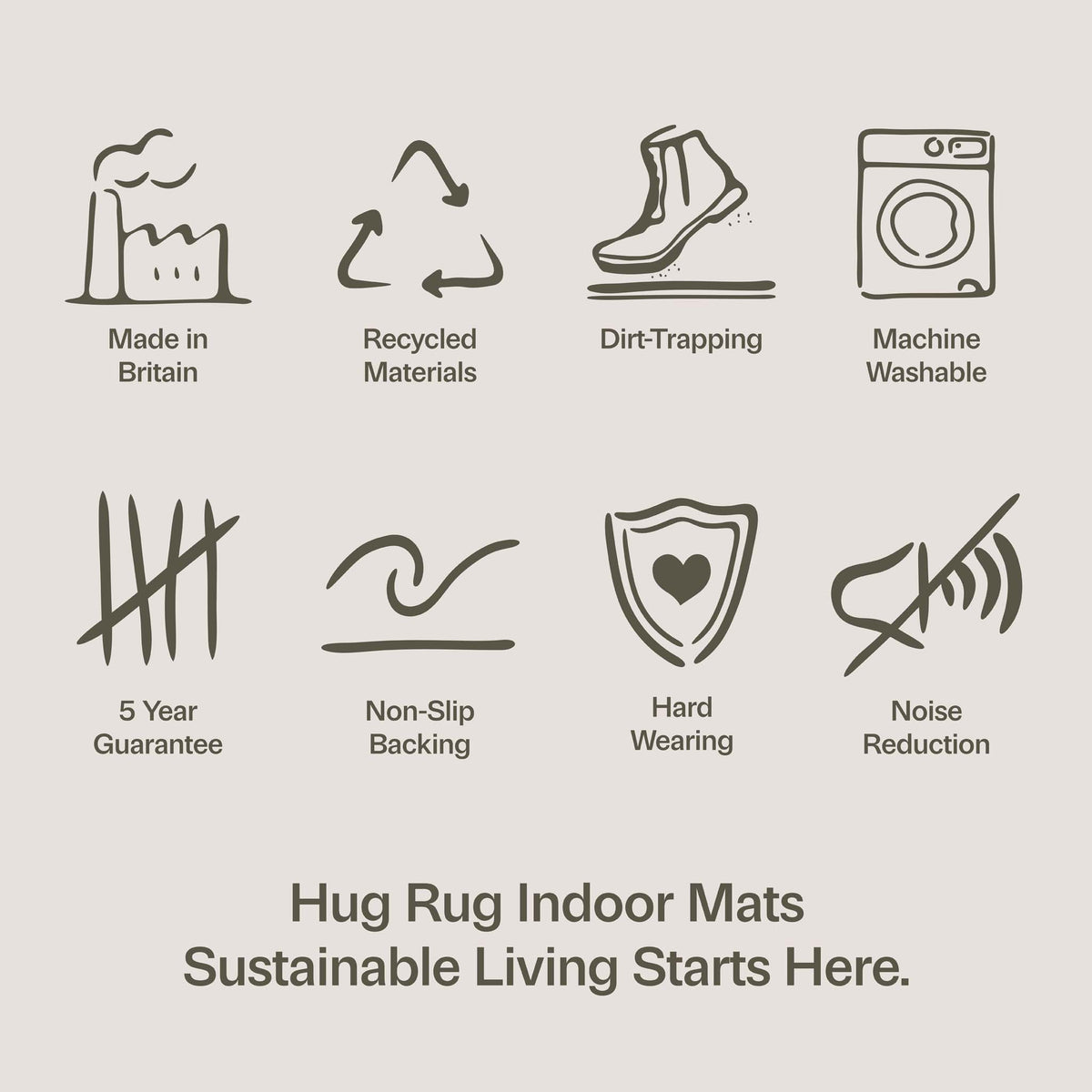 Hug Rug USP icons