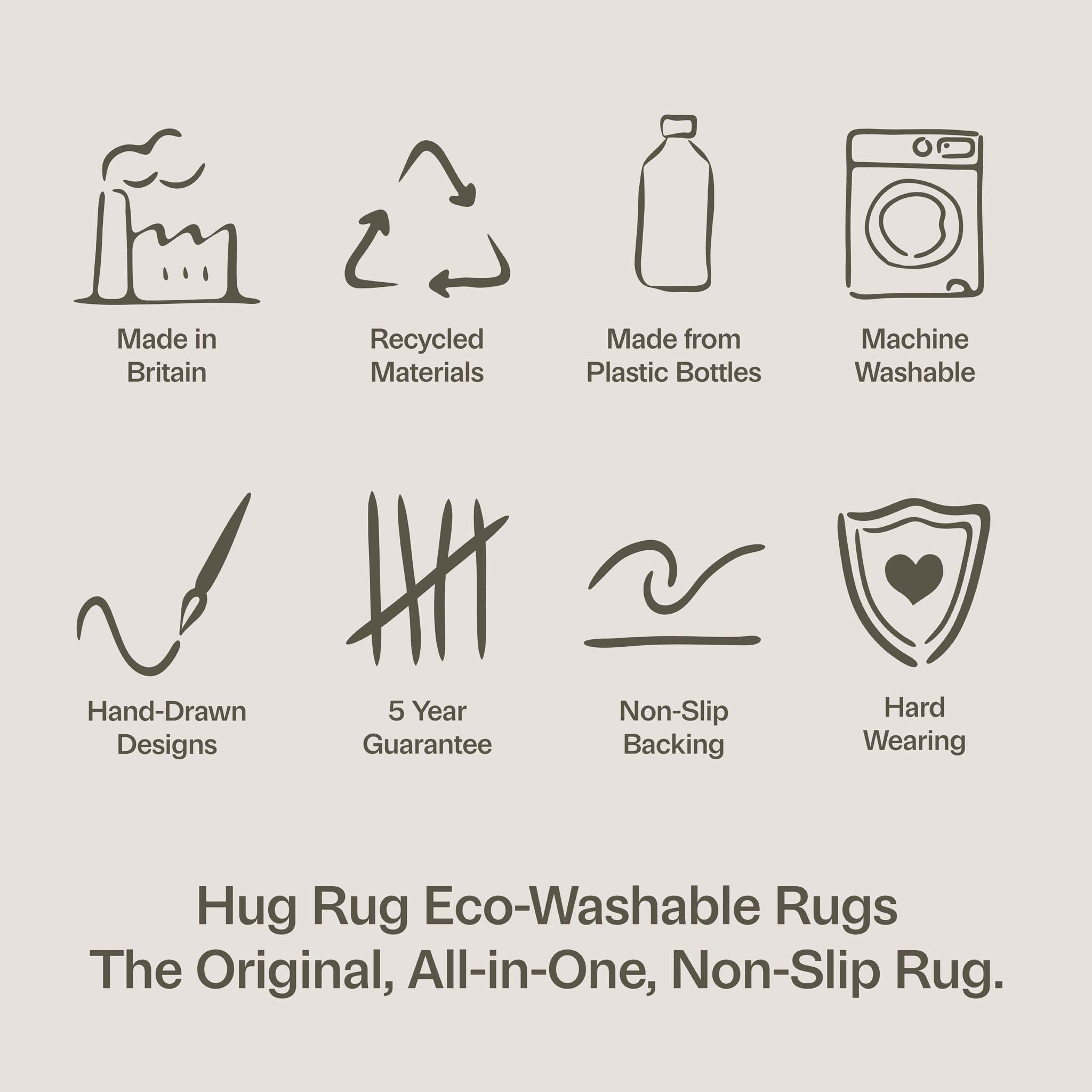 Hug Rug Eco-Washable USPS