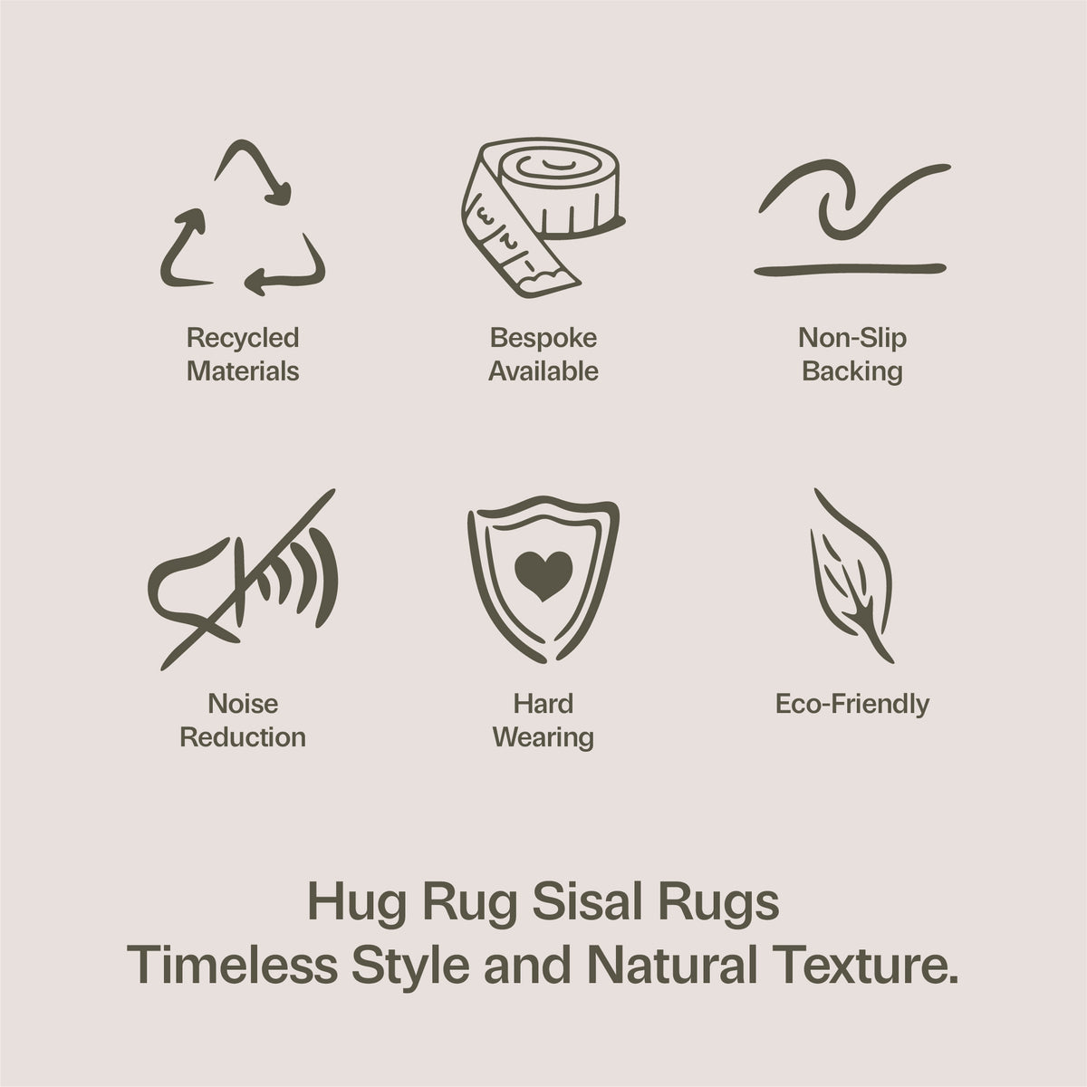 Sisal Benefit Icons