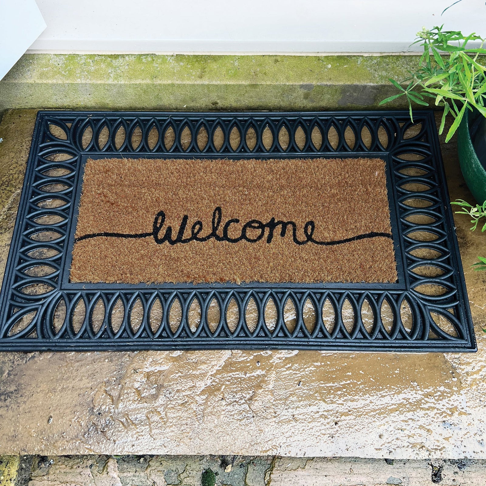 Coir Insert Welcome Doormat 2