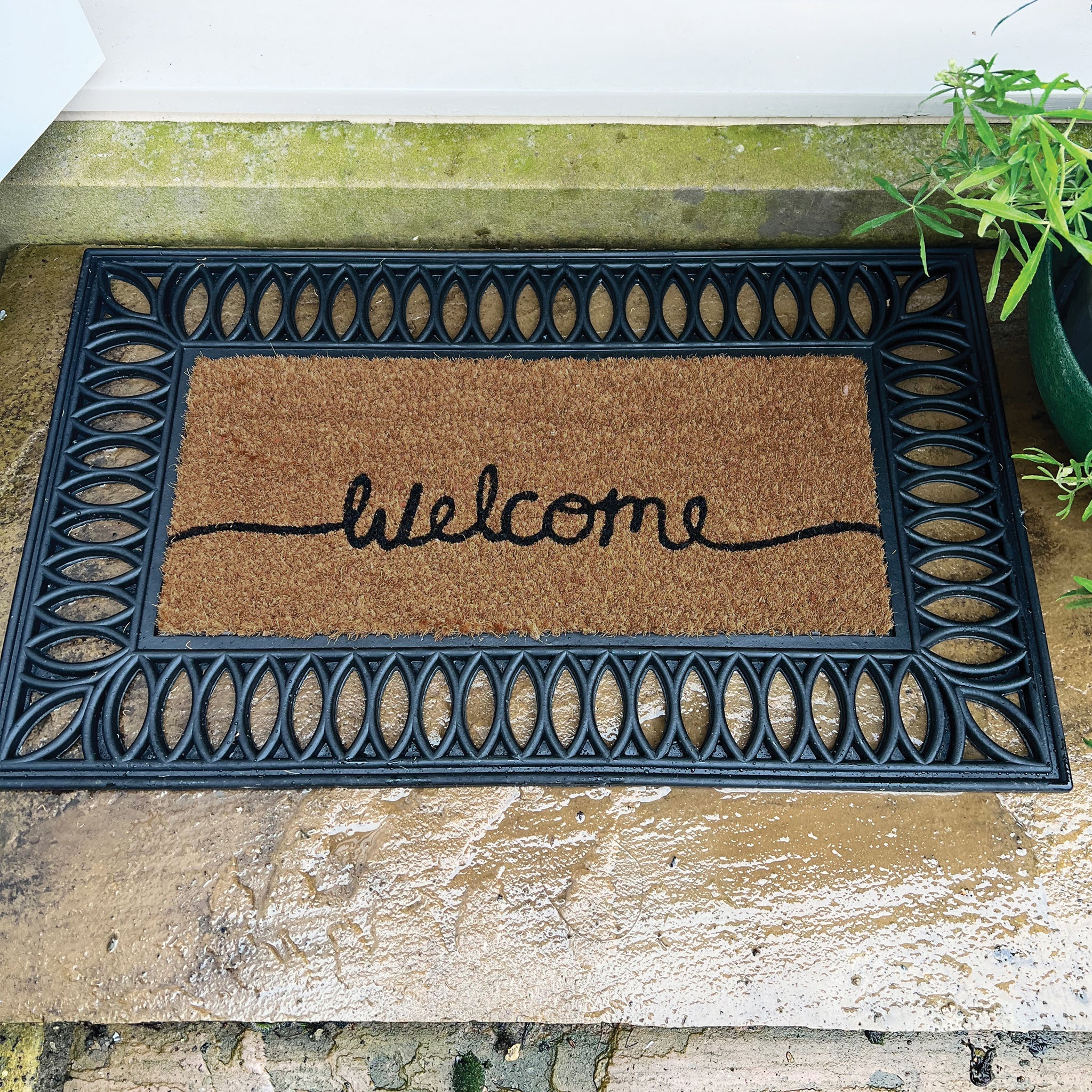 Coir Insert Welcome Doormat 2